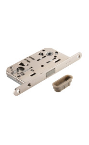 Защёлка врезная магнитная под ключевой цилиндр ADDEN BAU KEY-5085 MAG NICKEL (цвет НИКЕЛЬ)
