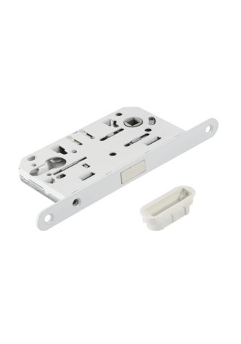 Защёлка врезная магнитная под ключевой цилиндр ADDEN BAU KEY-5085 MAG WHITE (цвет БЕЛЫЙ)